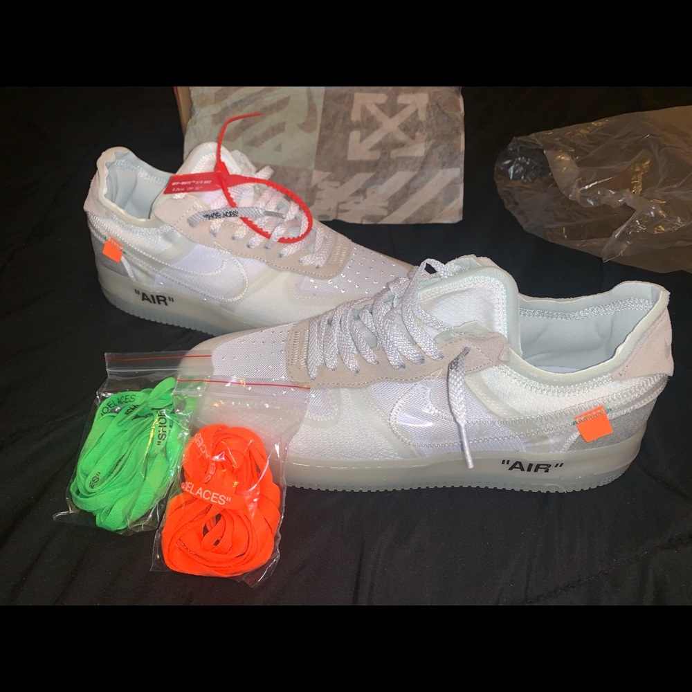 Off-White x Nike AF1 Low White (Size: 11 Men)